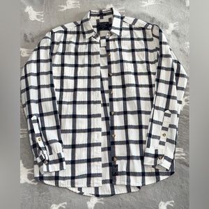 Abercrombie and Fitch | Black/White Flannel, size XS